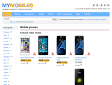 Tablet Screenshot of mymobiles.com